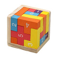 Cubo 3D Luban Madera Entrelazado | Rompecabezas Educativo Creativo | Juego Mente Logica