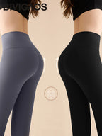 Leggings Piel Tiburón Polar Grueso | Moldeador Cremallera Cálida | Cintura Shaping OI | Ticotrendy