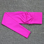 Pantalones Yoga Cintura Alta | Mallas Sin Costuras Realce Cadera | Elásticas Sólidas para Gimnasio | Tico Trendy