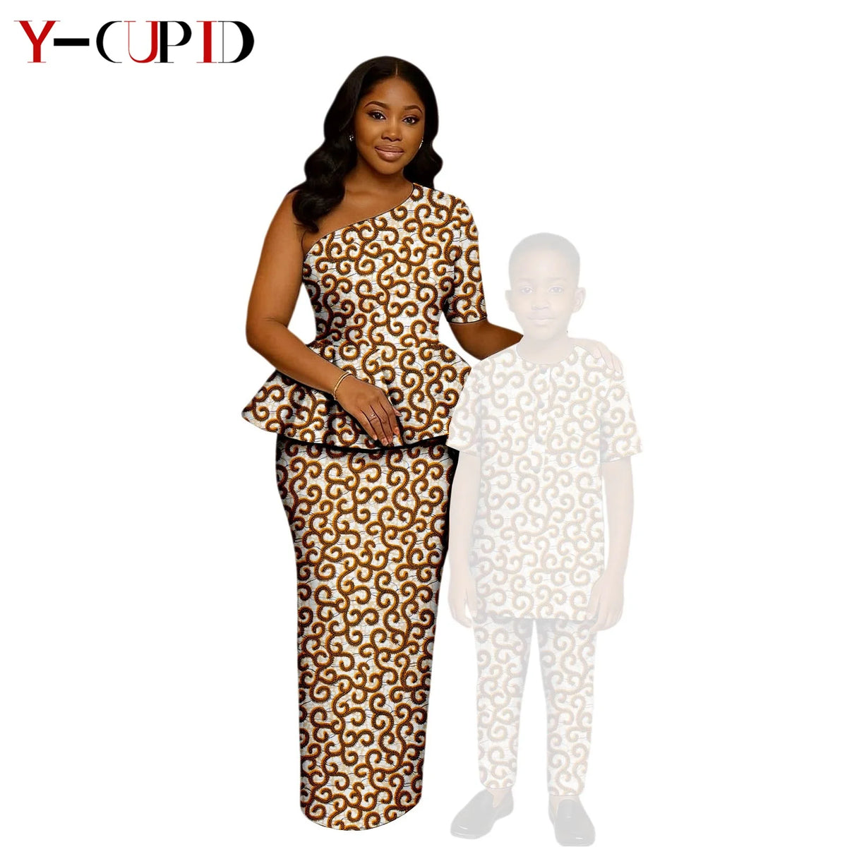 Vestido y Conjunto Dashiki Madre e Hijo | Tico Trendy