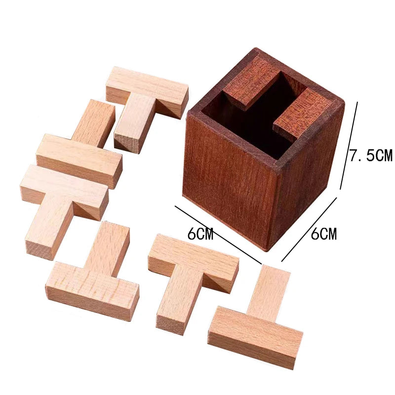 Rompecabezas IQ de Boutique, juegos de Fitness cerebral, rompecabezas para adultos y niños, juguetes educativos para la mente, regalos sorpresa, Idea creativa