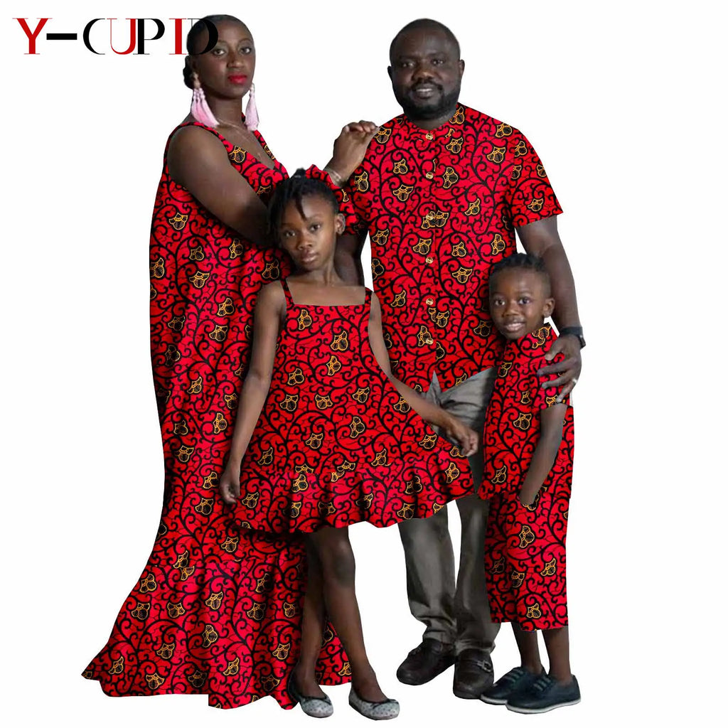 Vestido Dashiki Familiar Mujer Hombre Niños | Tico Trendy