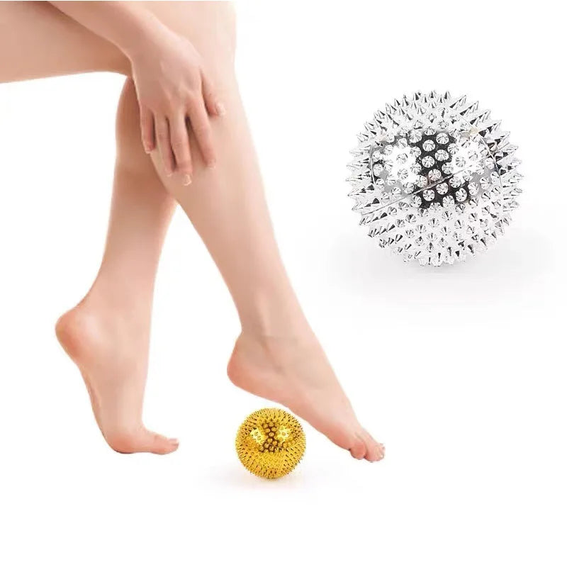 Pelotas de terapia de ejercicio Para masaje de manos, rodillo sensorial con picos, Juguetes Para aliviar el estrés, Juguetes de ansiedad, Antiestrés Para adultos