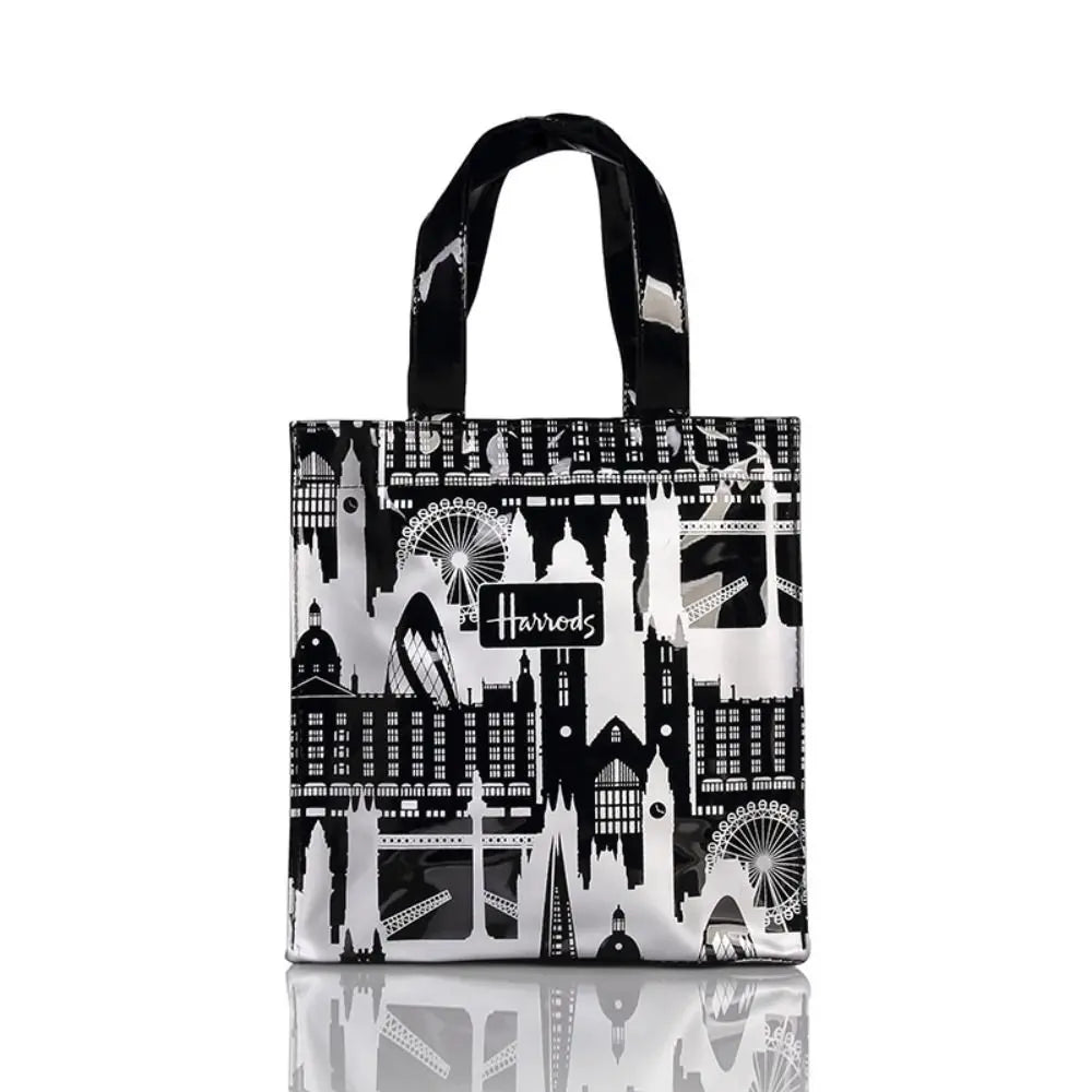Monederos de compras de PVC a la moda, bolso de compras reutilizable de gran capacidad para mujer, bolso de playa ecológico impermeable