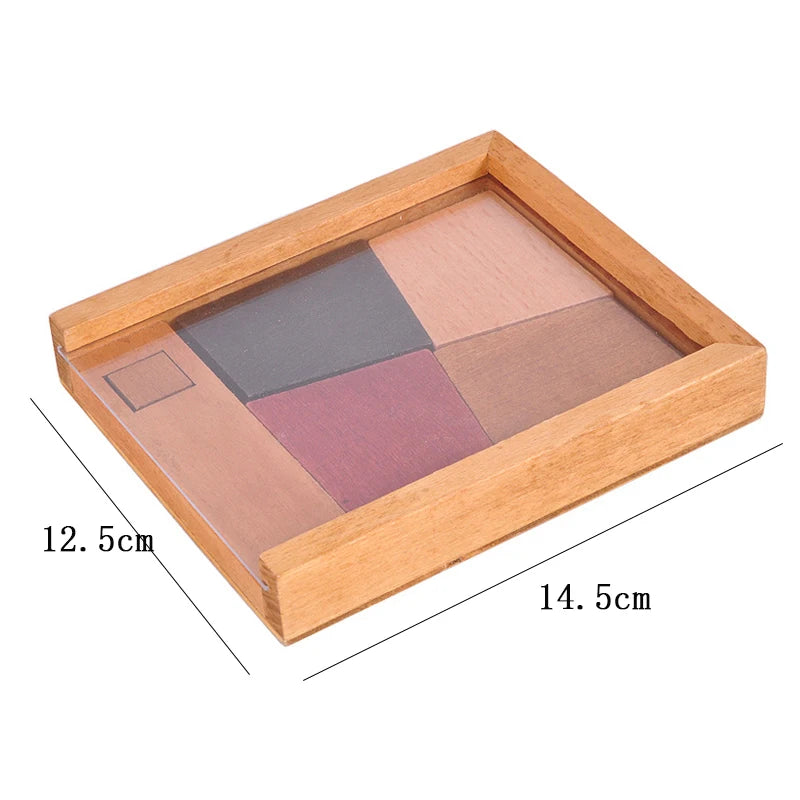 Diferentes caseras rompecabezas Tete Madera Real rompecabezas 3D Inteligencia Rompecabezas Madera Juegos De Ingenio Y Habilidad