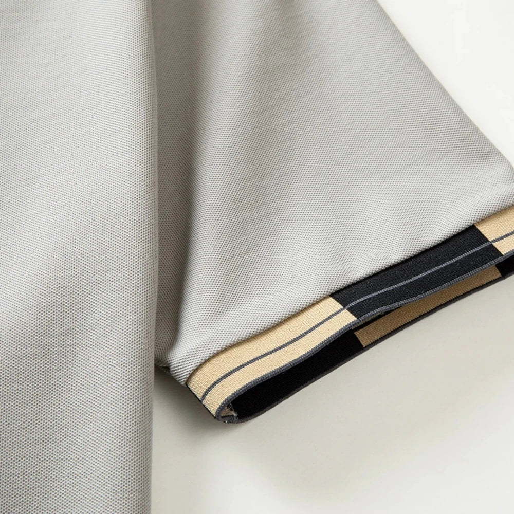 Polo Lujo Hombre 2025 ∣ Jacquard Transpirable ∣ Anti-sudor