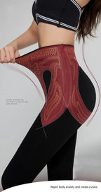 Leggings Piel Tiburón Shaping | Levantador Glúteos Micro Presión | Adelgazamiento Fitness P-V | Ticotrendy