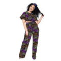 Conjunto Ankara Top Corto y Pantalón Estampado