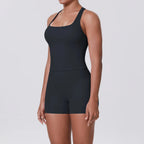 Conjunto Deportivo Mujer 2 Piezas | Sujetador Y Mallas Cintura Alta | Gym Yoga