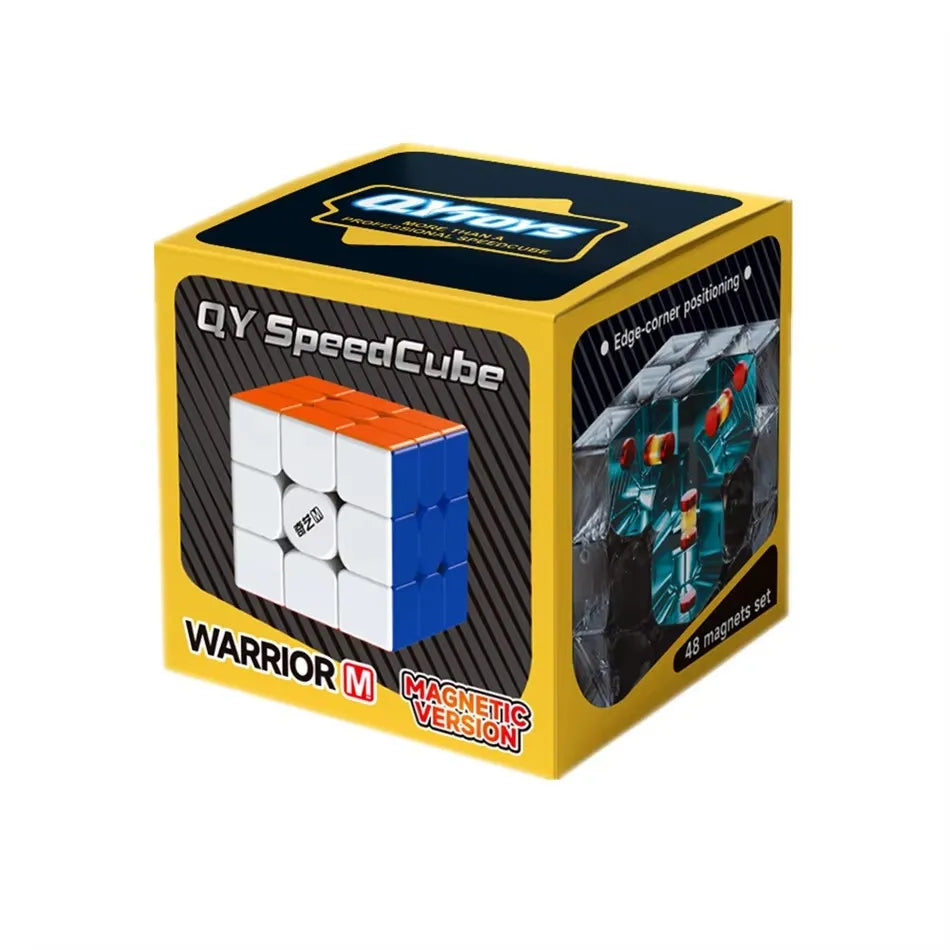 Cubo mágico Qiyi 2x2 3x3 4x4 5x5 6x6 pegatinas negras rompecabezas educativo Cubo mágico juguetes para niños regalo juguete Cubo mágico
