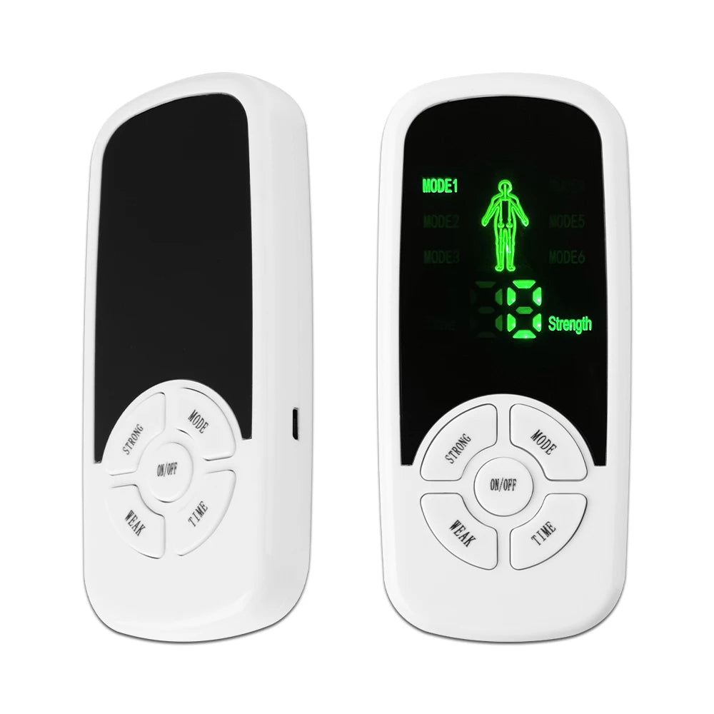 Masajeador Muscular TENS Eléctrico | Terapia Digital Pulso Estimulador | Cuidado Cuerpo Completo