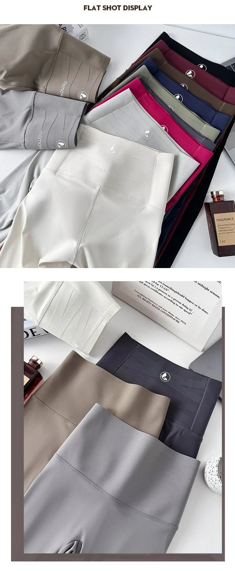 Leggings Piel Tiburón Ciruela | Sensación Desnuda 3D Push Up | Sexy Yoga Fitness PV | Ticotrendy