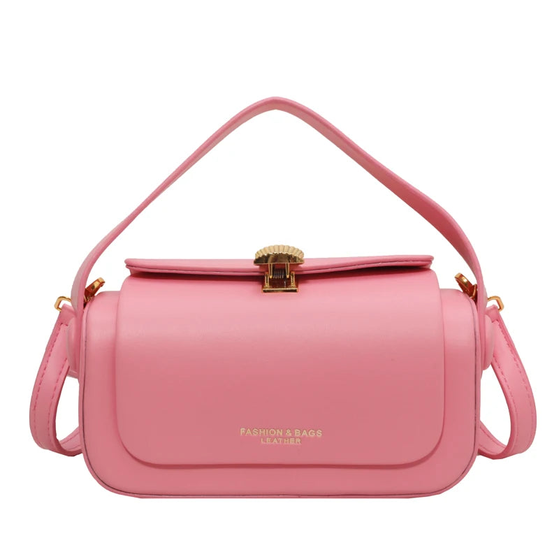 Mini Bolso Cruzado Cuadrado Lujo Estructurado | Diseño Simple Tendencia Versátil