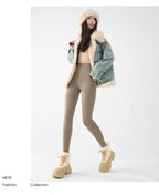 Leggings Térmicos Tiburón Polar Fino | Slim Fit Cintura Alta | Glúteos Sin Costuras Sexy