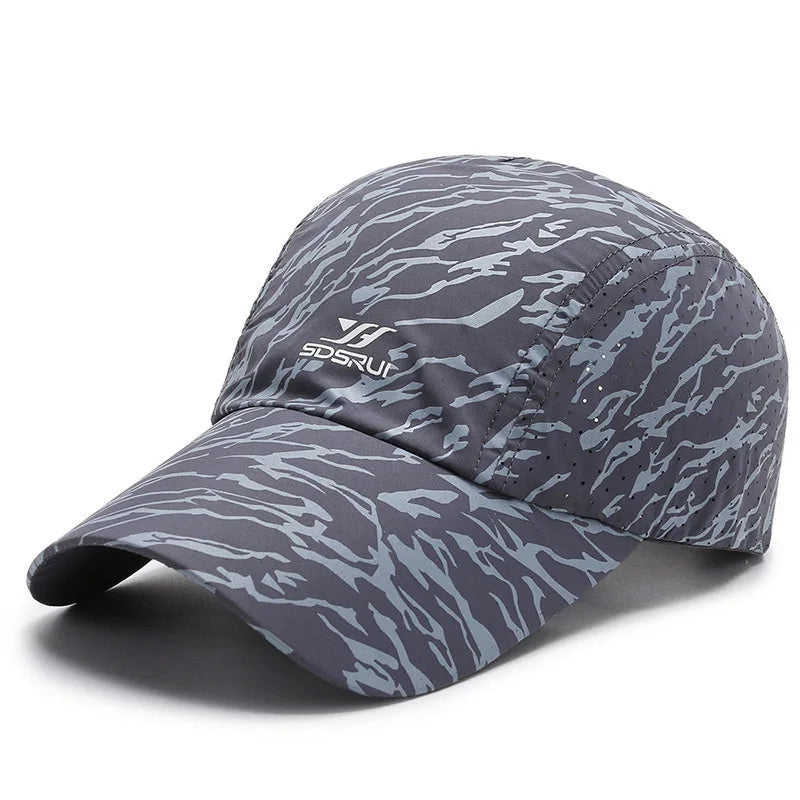 Gorra Béisbol Fina Transpirable Secado Rápido Ajustable | Deporte Viaje Unisex