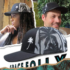 Trucker Cool Designs Transpirable Cocoteros Bordado Béisbol Sombra al aire libre Protección solar Gorra de malla Sombrero para el sol para hombres y mujeres