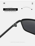 Gafas de Sol Y2K para Mujer Estilo Vintage Punk con Marco Metálico