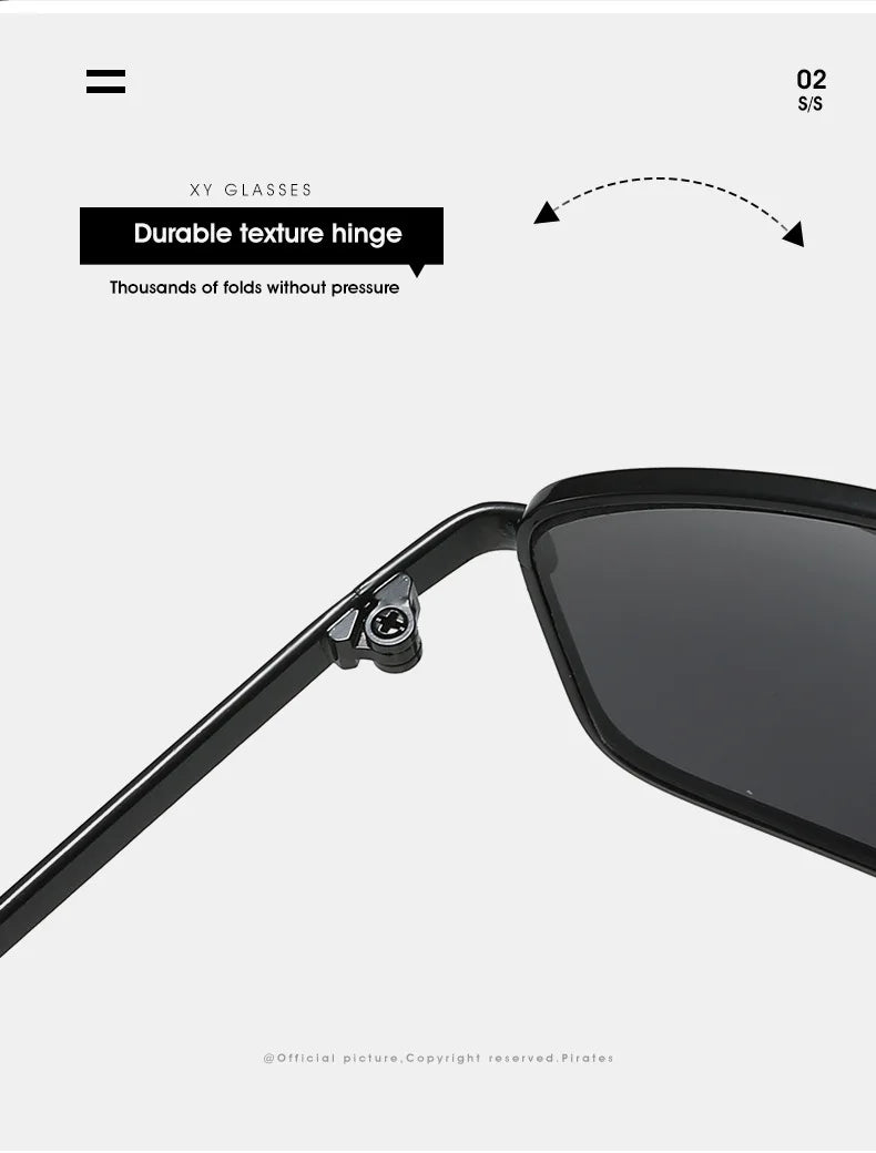 Gafas de Sol Y2K para Mujer Estilo Vintage Punk con Marco Metálico