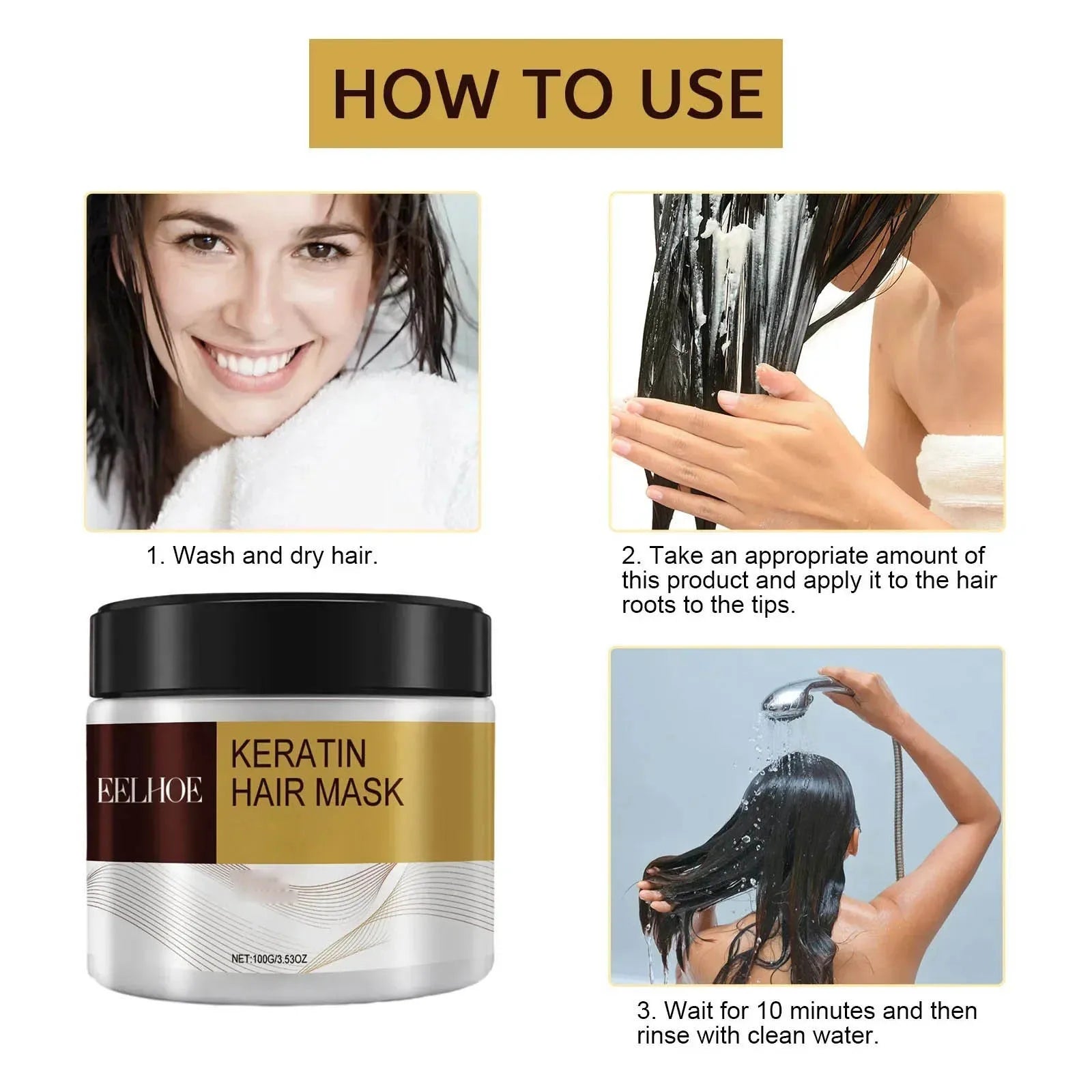 Membrana para el cabello, reparación Natural, mascarilla para el cabello, previene la sequedad, reparación de extremos divididos, daño, enredos de Frizz, productos para el cuidado del cabello suave y liso