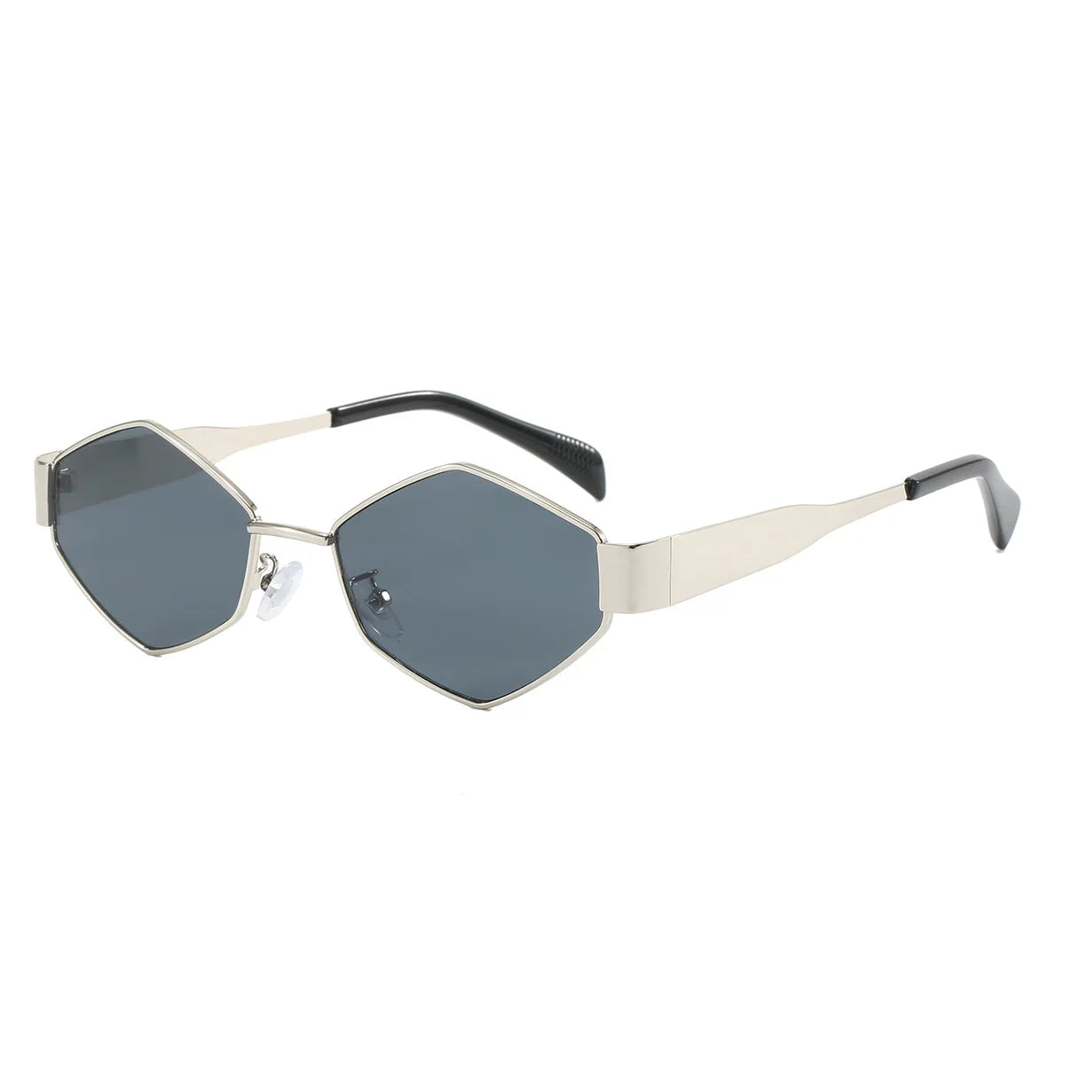 Gafas de Sol Poligonales con Marco Pequeño Estilo Clásico Vintage