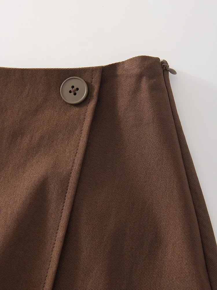 Mini Falda-Shorts Asimétrica | Estilo Elegante | Mujer
