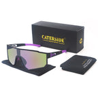 Gafas de Sol Polarizadas de Una Pieza | Montura Cuadrada Deportiva | UV400
