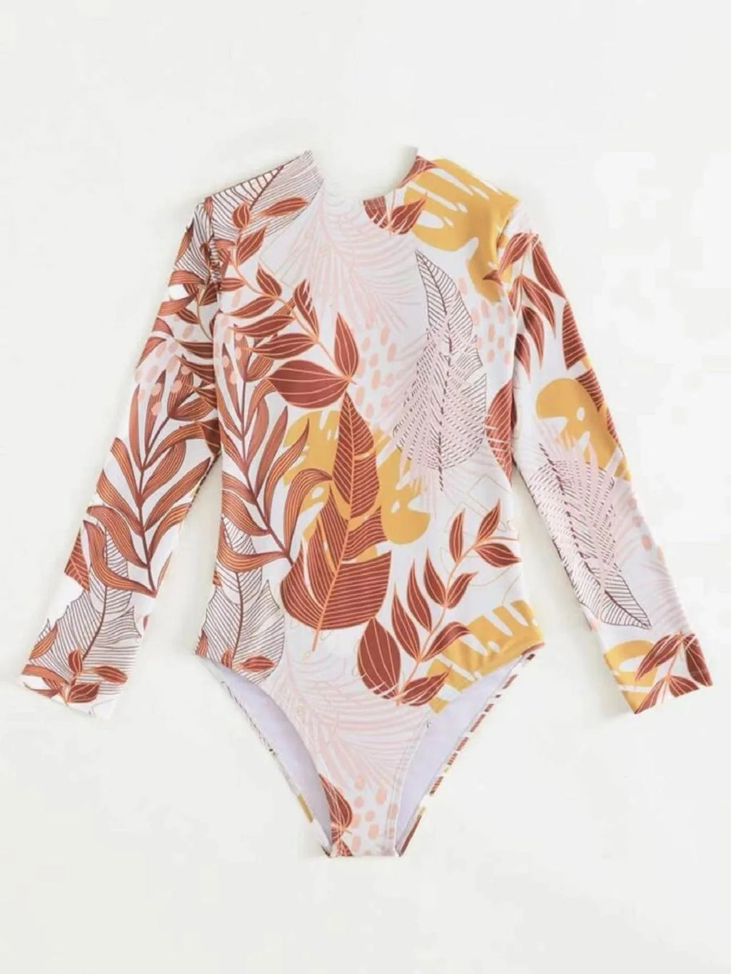 Traje de Baño Una Pieza Manga Larga | Estampado | Buceo y Playa