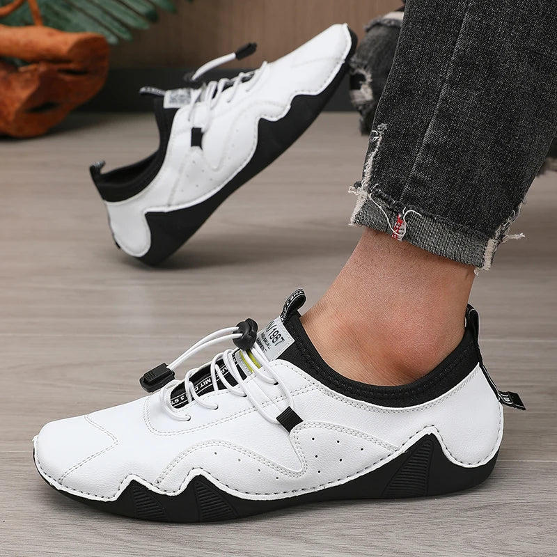 Mocasines Lujo Hombre ∣ Cuero Hechos a Mano ∣ Zapatillas Casual 2023