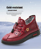 Zapatillas De Invierno Para Mamá | Mocasines Tipo Oxford Felpa Calidad