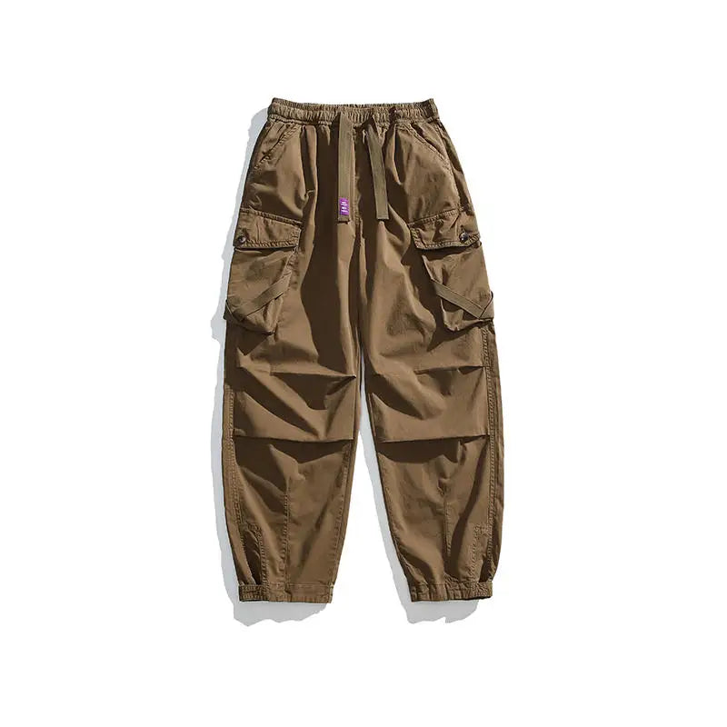 Pantalón Cargo Vintage | Corte Holgado | Algodón Elástico | Ticotrendy