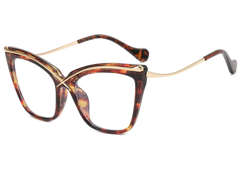 Gafas de Ojo de Gato Contra Luz Azul Elegancia de Tendencia Tico