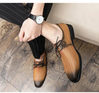 Zapatos Vestir Rosados Hombre Oxford Elegantes Casuales Banquete Boda | Talla 48