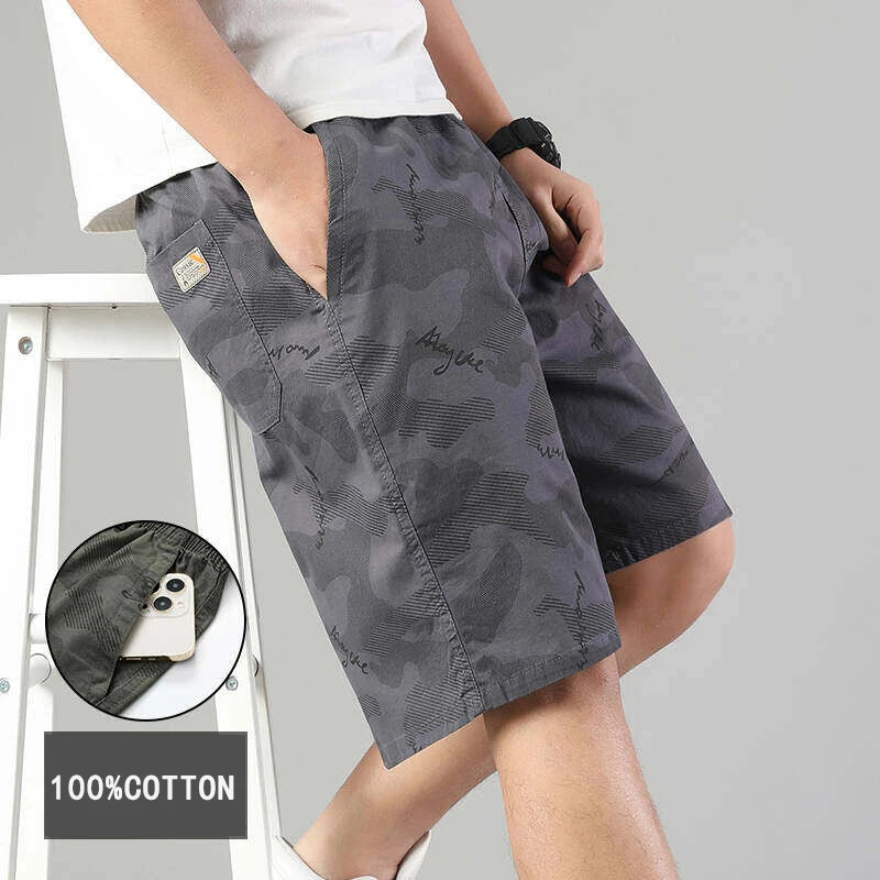 Pantalones Cortos Cargo | 100% Algodón y Secado Rápido | Gimnasio y Running | Ticotrendy