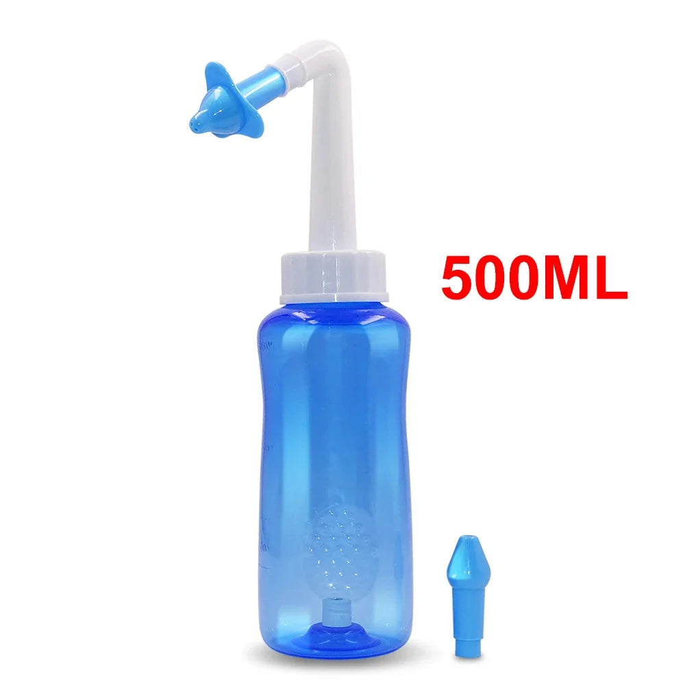Lavador Nasal Neti Pot | Limpieza Vías Respiratorias Para Adultos Y Niños | Tratamiento Rinitis