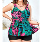 Tankini Talla Grande 5XL | Estampado | Tirantes y Espalda Descubierta