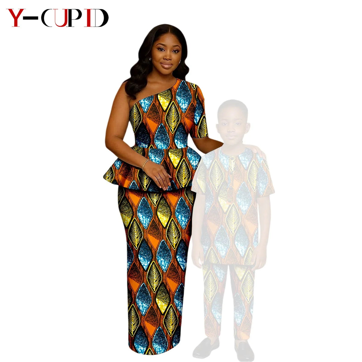 Vestido y Conjunto Dashiki Madre e Hijo | Tico Trendy