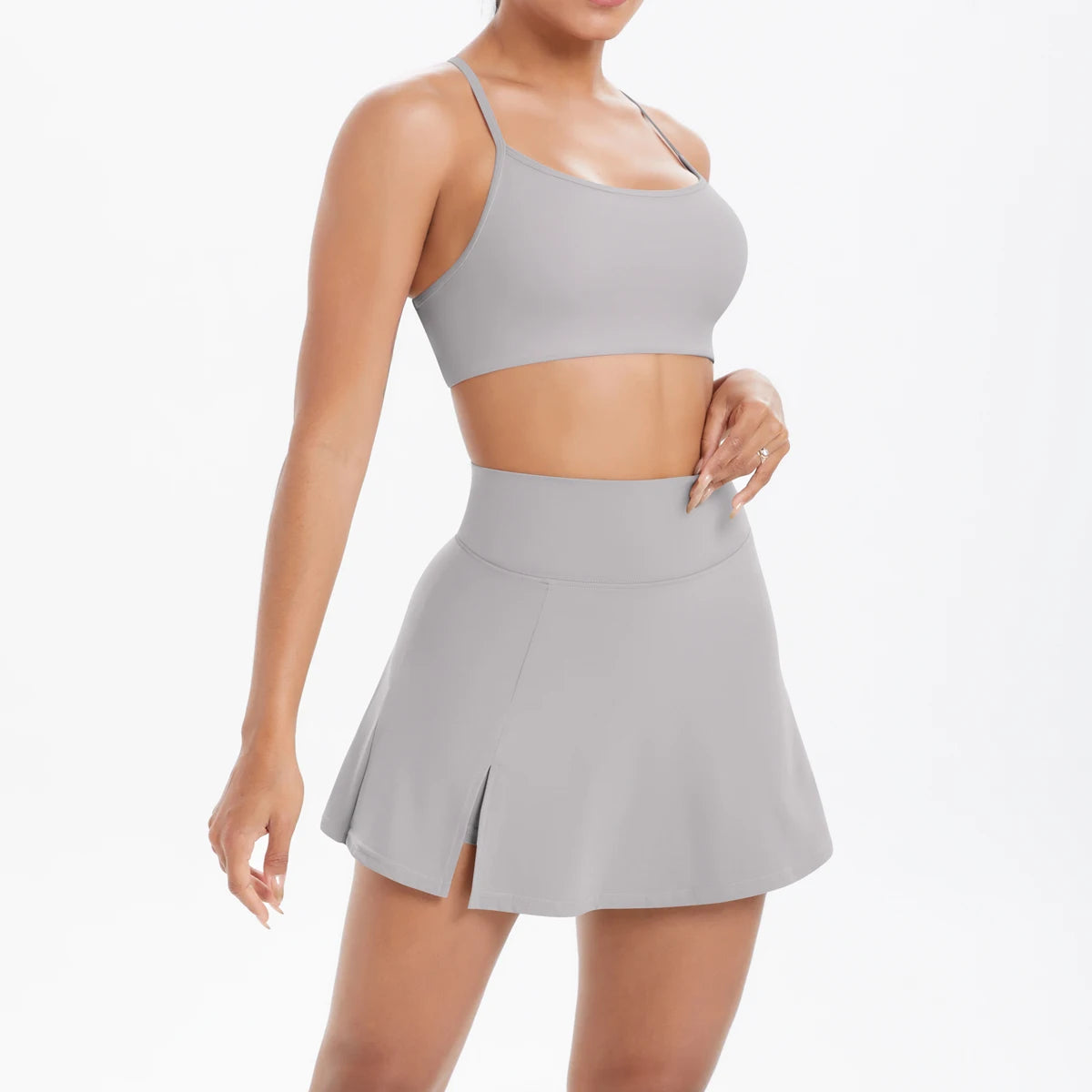 Conjunto Deportivo Yoga 2 Piezas | Ticotrendy Sujetador Shorts Mujer Estilo Fitness
