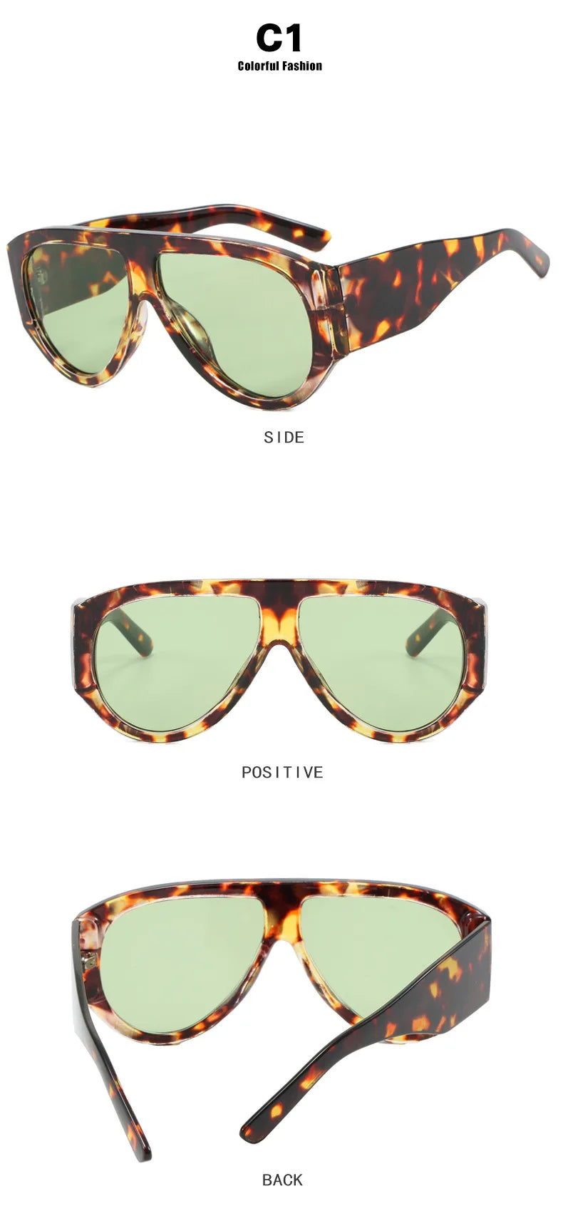 Gafas De Sol Piloto Aviador Grande UV400 Unisex Estilo Costa Rica TicoTrendy
