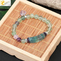 Pendientes de Piedra Natural Vintage con Cuentas de Reiki