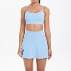 Conjunto Deportivo Yoga 2 Piezas | Ticotrendy Sujetador Shorts Mujer Estilo Fitness