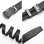 Cinturón Masculino | Hebilla Automática | Cuero | Negocios y Casual