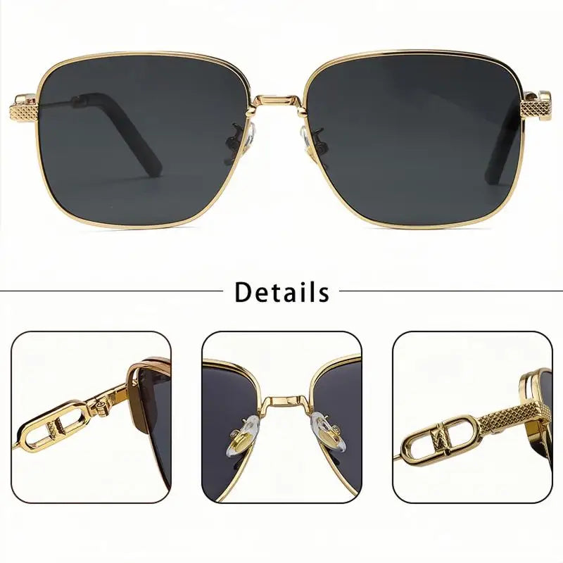 Gafas de Sol Cuadradas Caterside | Estilo Piloto | Polarizadas y UV400
