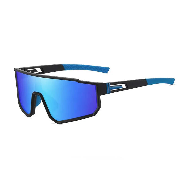 Gafas de Sol Polarizadas de Una Pieza | Montura Cuadrada Deportiva | UV400