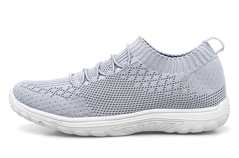 Zapatos Planos Ligeros para Mujer | Tallas 42-43 | Azul, Rosa, Negro, Gris | Verano