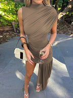 Vestido Mini con Drapeado | Acentúa la Figura | Fiesta y Club
