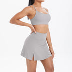 Conjunto Deportivo Yoga 2 Piezas | Ticotrendy Sujetador Shorts Mujer Estilo Fitness