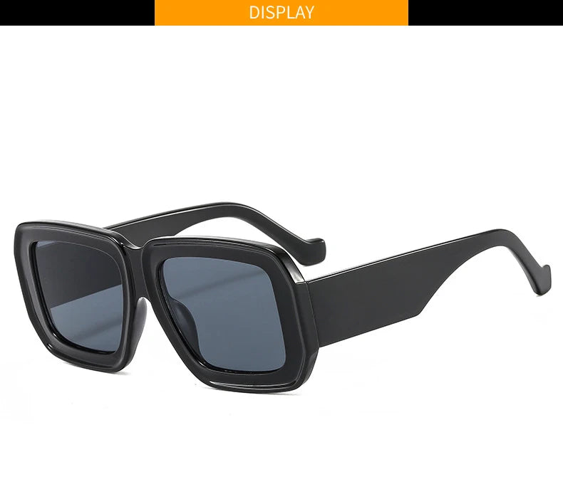 Gafas de Sol Cuadradas Grandes Retro Estilo Único Moderno