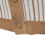 Polo Malla Panel Contraste Hombre | Cuello Vuelto Transpirable | Tallas S-XXL | Tico Trendy