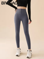 Leggings Piel Tiburón Polar Grueso | Moldeador Cremallera Cálida | Cintura Shaping OI | Ticotrendy