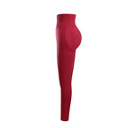 VEQKING-pantalones de Yoga sin costuras para mujer, mallas deportivas de secado rápido, mallas deportivas de cintura alta para gimnasio, pantalones de entrenamiento con fruncido en el trasero